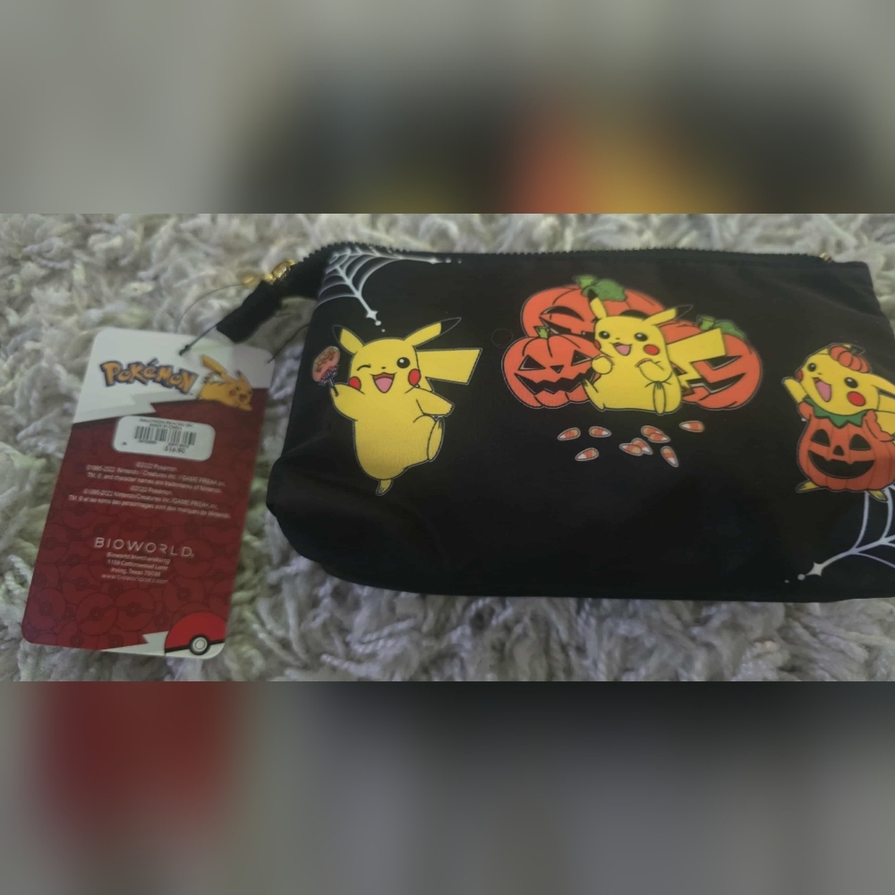 Pokemon Pikachu Halloween Wallet  New! SEALED MINT   BRAND new w/tags Fast Ship